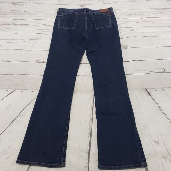 Lucky Brand Jeans Size 10/30 Leyla Boot Blue Denim - Picture 2 of 6